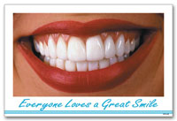Dental Laser Postcards, Everyone Loves a Great Smile